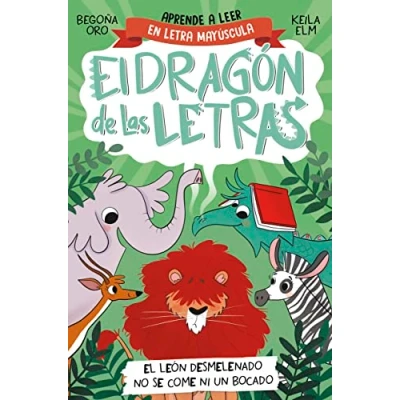 Abbildung von El dragón de las letras 2 león desmelenado no se come ni un bocado: Aprender a leer con MAYÚSCULAS (a partir 5 años) (Primeras lecturas, Band 2)