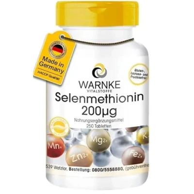Abbildung von Selenmethionin 200 µg Tabletten 250 St