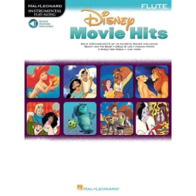 Abbildung von Disney Movie Hits (Flute) Flt Book/Cd: Instrumental Play Along Flute