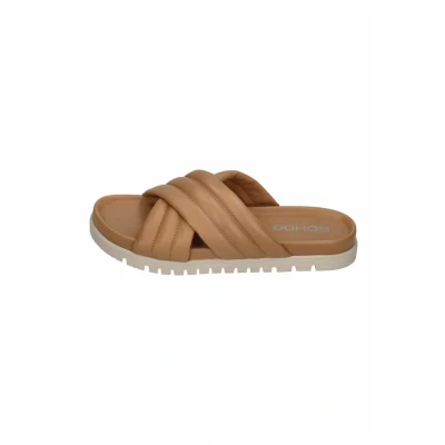 Abbildung von Rohde Pantolette flach, Damen, Größe: 38, Nuss Schuhe