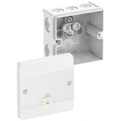 Abbildung von Spelsberg 80410001 Abzweigkasten (L x B H) 102 57 mm Weiß IP66 1 St.