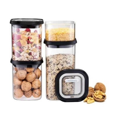 Abbildung von Gefu Vorratsglas Set Pantry 4 teilig