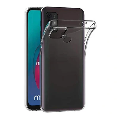 Abbildung von AICEK Hülle Compatible für Motorola Moto G10 / G30 Transparent Silikon Schutzhülle Case Clear Durchsichtige TPU Bumper Handyhülle (6,5 Zoll)