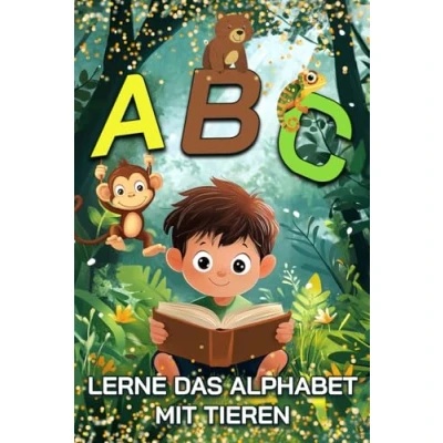 Abbildung von ABC Lerne das Alphabet mit Tieren: Lernheft für Kinder Buchstaben schreiben und Tiere entdecken Lernen Spaß Vorschulkinder Erstklässler
