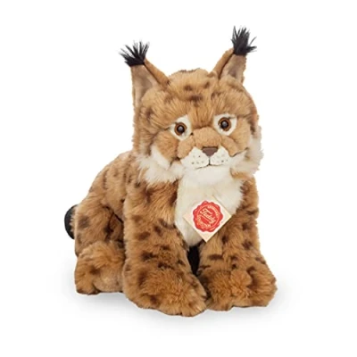 Abbildung von Teddy Hermann® Kuscheltier Herzekind, Luchs, 26 cm, zum Teil aus recyceltem Material