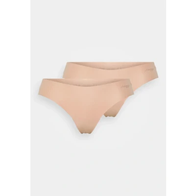 Abbildung von Sloggi 2 PACK String, Damen, Größe: XL, Cameo brown