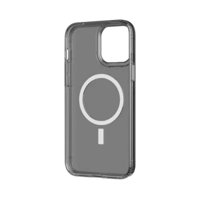 Abbildung von tech21 T21 9265 Evo Tint (MagSafe) für iPhone 13 Pro Carbon Tönte MagSafe Handyhülle mit 3,6 m Multi Drop Schutz, Grau
