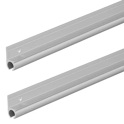 Abbildung von APT 2 x Kederschiene Aluminium Kederleiste Zeltschiene 180 100 2,6 cm Kederprofil Wohnmobil Wohnwagen Camping