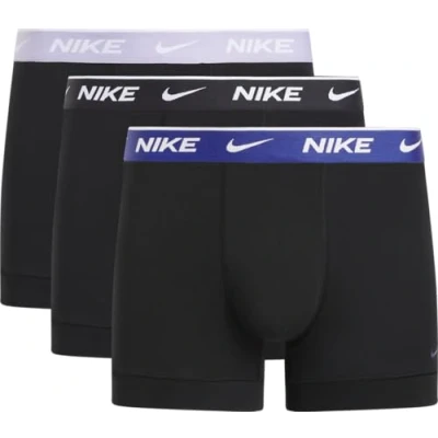 Abbildung von Nike Trunk 3PK Unterwäsche, Blk Hydrangeas/Deep Night/Black, L Herren