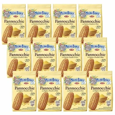 Abbildung von MULINO BIANCO Pannocchie Knusprige Maiskekse 350g x 12 Pakete