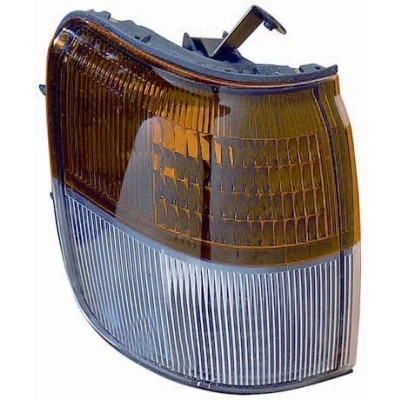 Abbildung von PRASCO MB1554004 Blinker weiß, dunkel, gelb vorne links mit Lampenträger MITSUBISHI: PAJERO 2