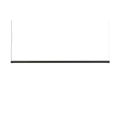 Abbildung von HAY Factor Linear LED Hängelampe diffused, schwarz