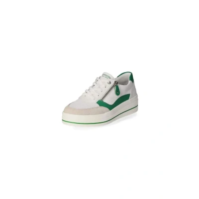Abbildung von Remonte Damen Low Top Sneaker D1C00, Frauen Halbschuhe,lose Einlage,Strassenschuhe,Sportschuhe,Freizeitschuhe,Turnschuhe,Weiss Kombi (80),37 EU