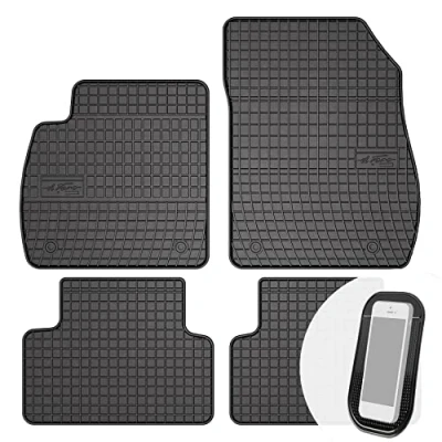 Abbildung von Gummimatten Auto Fußmatten Gummi Automatten Passgenau 4 teilig Set passend für Opel Zafira C 2011 2019