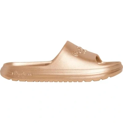 Abbildung von Pepe Jeans Beach Slidemet Pantolette flach, Damen, Größe: 37, Gold Schuhe