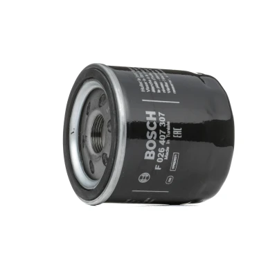 Abbildung von BOSCH F 026 407 307 Ölfilter M 22 x 1,5 mit einem Rücklaufsperrventil Anschraubfilter FORD: Focus Mk4 Turnier, Mondeo 5 Kombi, Schrägheck
