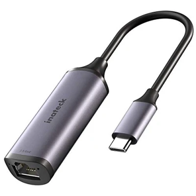 Abbildung von Inateck 2.5G Ethernet Adapter, USB Typ C zu RJ45 LAN Netzwerkadapter, ET1001