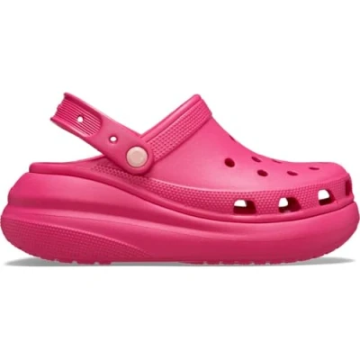 Abbildung von Crocs Crush Pantolette hoch, Damen, Größe: 39 40, Dragon fruit Kunststoff