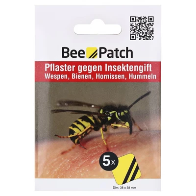 Abbildung von Bee patch Bienen und Wespenpflaster 5 St
