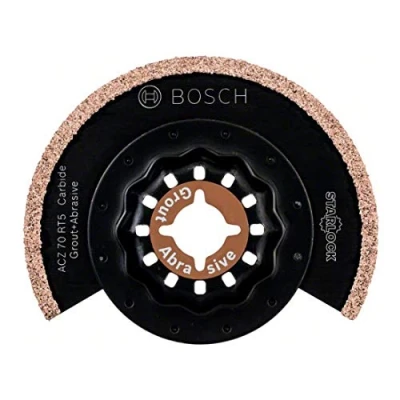 Abbildung von Bosch Professional 10x Segmentsägeblatt ACZ 70 RT5 (für Mörtel, Körnung 50, Ø mm, Zubehör Multifunktionswerkzeug)