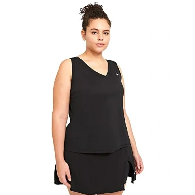 Abbildung von Nike Performance Victory Top, Damen, Größe: Large, Black/white