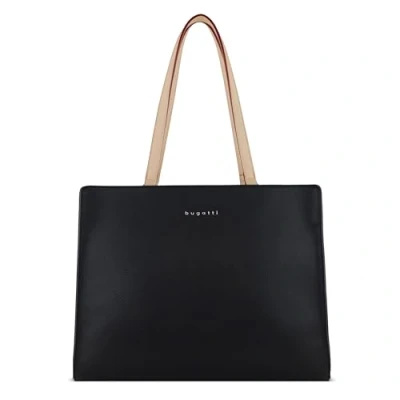 Abbildung von bugatti ELLA Shopper Laptopfach Shopping Bag, Damen, Größe: One Size, Dunkelbraun