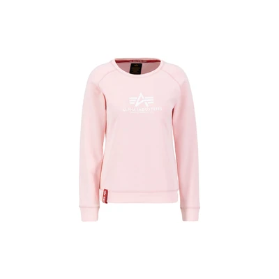 Abbildung von Alpha Industries NEW Basic Sweatshirt, Damen, Größe: XS, White