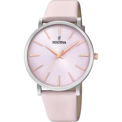 Abbildung von Festina Uhr, Damen, Größe: One Size, Light pink