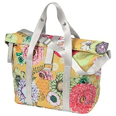 Abbildung von Lenkertasche Basil Bloom Field KF hook 11 Liter 29 X 15 26 Cm Honey Yellow