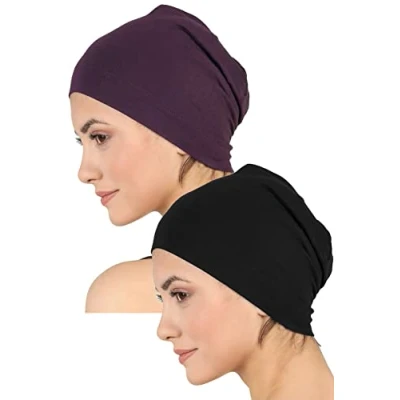 Abbildung von Deresina Schlafmutze Kopfbedeckung Chemo (Black Mulberry)