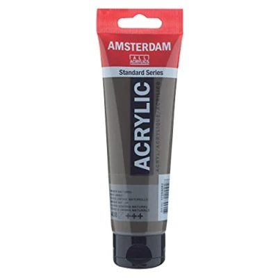 Abbildung von Amsterdam Standard Serie Acryl Tube 120 ml Raw Umber 408