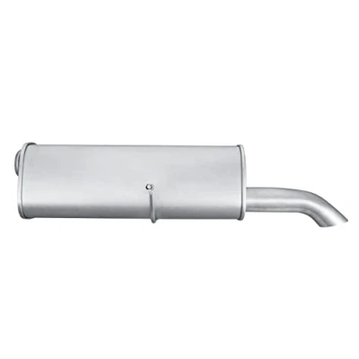 Abbildung von HELLA 8LD 366 032 381 Endschalldämpfer hinten mit Anbauteilen PEUGEOT: 307 SW, Schrägheck, Kombi