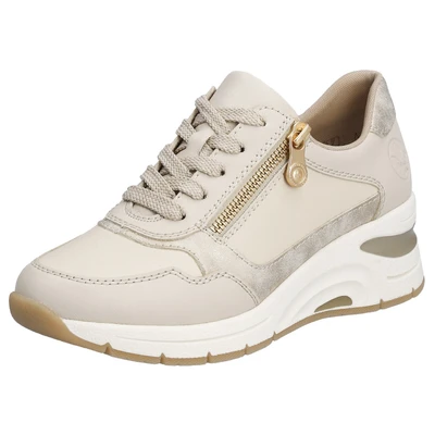 Abbildung von Rieker Sneaker low, Damen, Größe: 42, Perle pebble muschel Schuhe