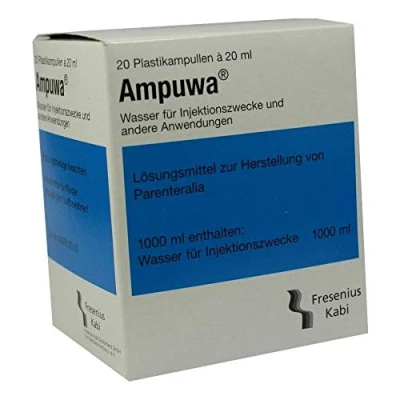 Abbildung von Ampuwa Plastikampullen Injektions /infus 20X20 ml