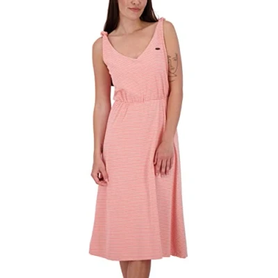 Abbildung von alife &amp; kickin Jerseykleid, Damen, Größe: Small, Peach