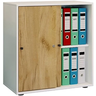 Abbildung von VCM Aktenschrank Büroschrank Schiebetüren Lona 2fach (1 St)