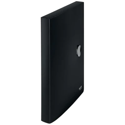 Abbildung von Leitz A4 Ablagebox, 250 Blatt, 100% recyclebar, Undurchsichtiges Kunststoff, Umweltfreundlich, Recycle Serie, 46230095, Black