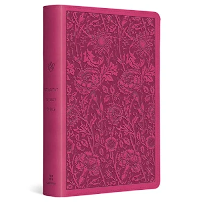 Abbildung von ESV Student Study Bible: English Standard Version, Berry, Floral Design, Trutone