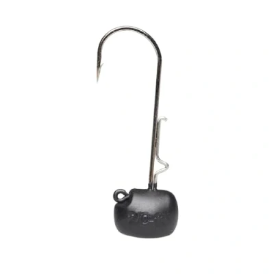 Abbildung von Savage Gear NED Jighead Jigköpfe Matt Black 3 Stück Größe #2/0 12 g