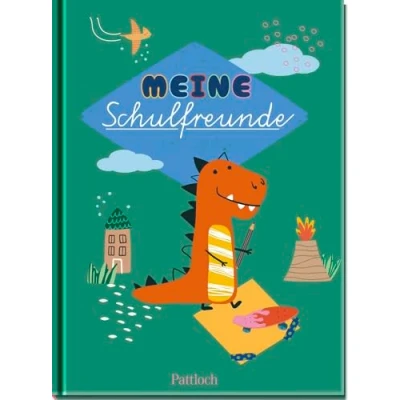 Abbildung von Meine Schulfreunde (Dino): Freundebuch für die Grundschule zum Thema Dinosaurier Das perfekte Geschenk den Schulanfang (Freundebücher)