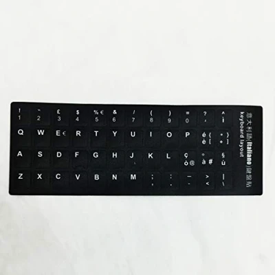 Abbildung von Universal Computer Tastatur Film Notebook Aufkleber Buchstaben Englisch/Russisch/Japanisch/Italienisch/Französisch/Deutsch/Koreanisch/Spanisch (Italienisch)
