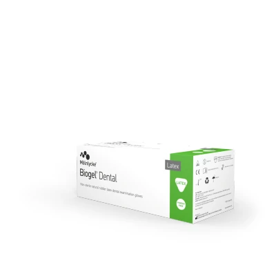 Abbildung von Biogel Dental Gr. 8,5 25 Paar Handschuhe