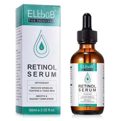 Abbildung von P Beauty Cosmetic Accessories Anti Falten Serum Retinol mit Vitamin E Gesichtsserum Bio Vegan 60ml, 1 tlg.