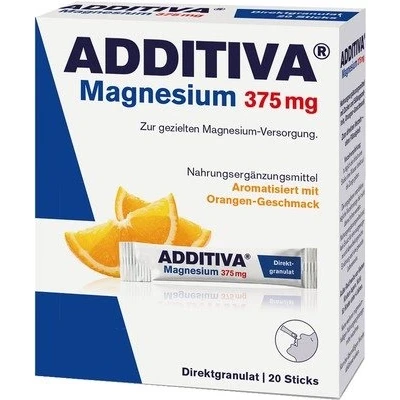 Abbildung von Additiva Magnesium 375 mg Sticks Orange 20 St