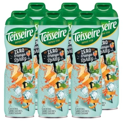 Abbildung von Teisseire Getränke Sirup Orange Spritz 0% 600ml Cocktails Milchshakes (6er Pack)
