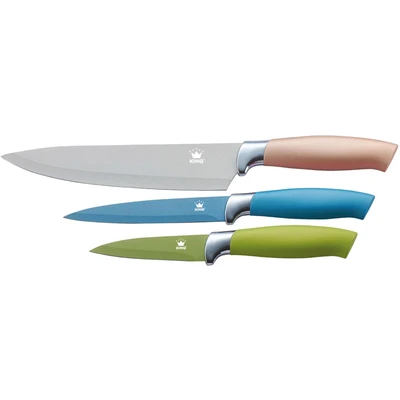 Abbildung von KING Messer Set &quot;Metallic&quot;, (Set, 3 tlg.)