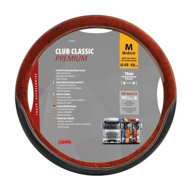 Abbildung von LAMPA 98902. Lenkradbezug Club Classic Premium M