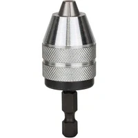 Abbildung von Bosch Accessories Bohrfutter Schnellspannbohrfutter bis 10 mm, 1 6 1/4 Zoll Außensechskan
