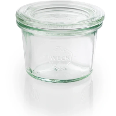 Abbildung von APS Einmachglas Weck, Glas, (Set, 12 tlg), vielseitig einsetzbar, zum Präsentieren/Bevorraten/Einfrieren, Deko