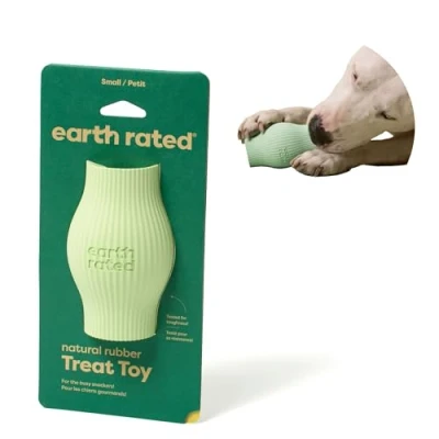 Abbildung von Earth Rated Treat Spielzeug, Gummi, klein